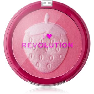 I Heart Revolution Fruity kompaktná lícenka odtieň Strawberry 9.2 g