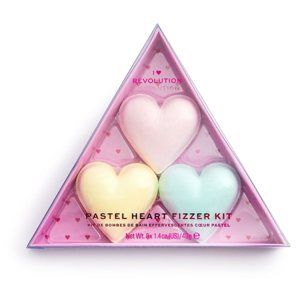 I Heart Revolution Fizzer Kit Pastel Heart sada(do kúpeľa) pre ženy