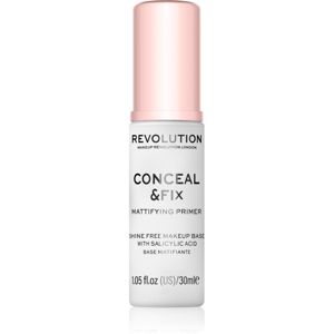 Makeup Revolution Conceal & Fix zmatňujúca podkladová báza pod make-up 30 ml