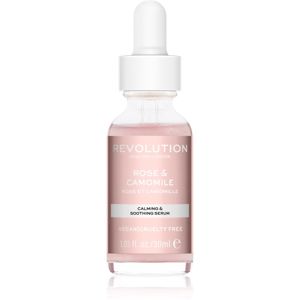 Revolution Skincare Rose & Camomile upokojujúce pleťové sérum 30 ml