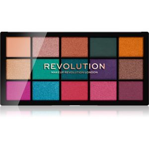 Makeup Revolution Reloaded paletka očných tieňov odtieň Jewelled 15 x 1,1 g