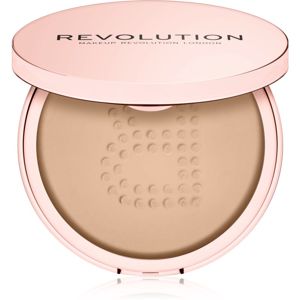 Makeup Revolution Conceal & Fix transparentný sypký púder vodeodolný odtieň Medium Pink 13 g