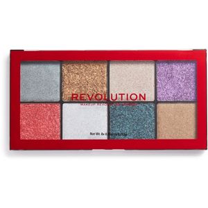Makeup Revolution Halloween Glitter Palette paletka lisovaných trblietok odtieň Posessed 12.8 g