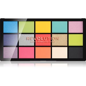 Makeup Revolution Reloaded paletka očných tieňov odtieň Euphoria 15 x 1,1 g
