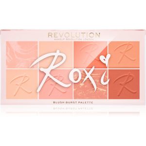 Makeup Revolution X Roxxsaurus paleta líceniek odtieň Blush Burst 16 g