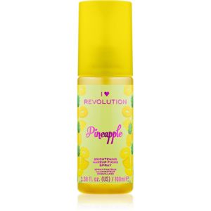 I Heart Revolution Fixing Spray rozjasňujúci fixačný sprej s vôňou Pineapple 100 ml