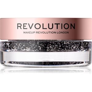 Makeup Revolution Viva Glitter Balm Pot trblietky odtieň Blackout 3,2 g