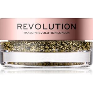 Makeup Revolution Viva Glitter Balm Pot trblietky odtieň Golden Girl 3,2 g