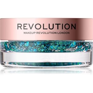 Makeup Revolution Viva Glitter Balm Pot trblietky odtieň Teal Time 3,2 g