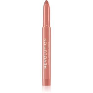 Makeup Revolution Velvet Kiss krémový hydratačný rúž v ceruzke odtieň Icon 1,2 g