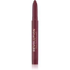 Makeup Revolution Velvet Kiss krémový hydratačný rúž v ceruzke odtieň Vampire 1.2 g