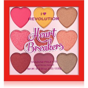 I Heart Revolution Heartbreakers paletka očných tieňov odtieň Courage 4,95 g
