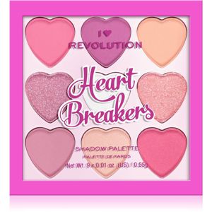 I Heart Revolution Heartbreakers paletka očných tieňov odtieň Sweetheart 4.95 g