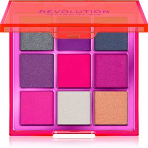 Makeup Revolution Viva Neon paletka očných tieňov odtieň Party Vibes 11.25 g