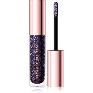 Makeup Revolution Viva Glitter Body Gloss Glitre na tvár i telo odtieň La La Lilac 3,7 ml