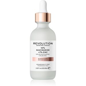 Revolution Skincare Niacinamide 10% + Zinc 1% sérum na rozšírené póry 60 ml