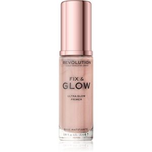 Makeup Revolution Fix & Glow rozjasňujúca podkladová báza 25 ml
