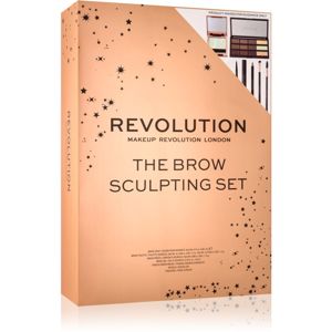 Makeup Revolution The Brow Sculpting darčeková sada (pre ženy)