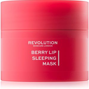 Revolution Skincare Lip Mask Sleeping hydratačná maska na pery príchuť Berry 10 g