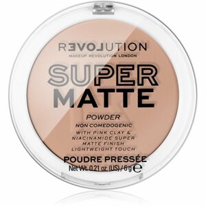 Revolution Relove Super Matte Powder zmatňujúci púder odtieň Beige 6 g