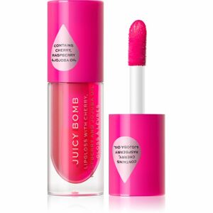 Makeup Revolution Juicy Bomb hydratačný lesk na pery odtieň Grapefruit 4,6 g