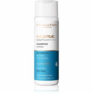 Revolution Haircare Skinification Salicylic čistiaci šampón pre mastné vlasy a vlasovú pokožku 250 ml
