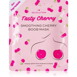 I Heart Revolution Tasty Cherry intenzívna hydrogélová maska pre spevnenie dekoltu 2 ks