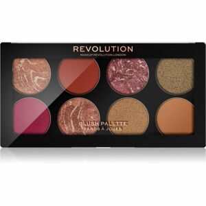 Makeup Revolution Ultra Blush paleta líceniek odtieň Golden Soul 13 g