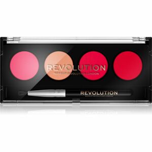 Makeup Revolution Graphic Liners očné linky so štetčekom odtieň Pretty Pink 5,4 g