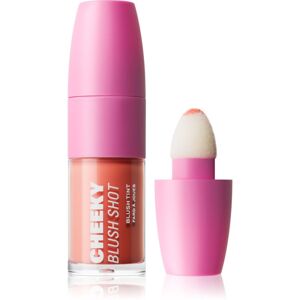 Makeup Revolution Hot Shot Cheeky krémová lícenka s hydratačným účinkom odtieň Orange 4,6 ml