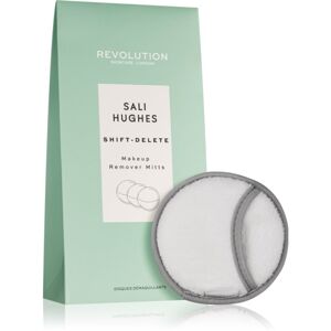 Revolution Skincare X Sali Hughes Shift-Delete odličovacie tampóny z mikrovlákna 3 ks