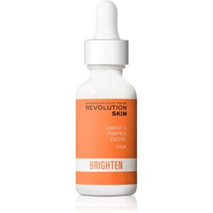 Revolution Skincare Brighten Carrot & Pumpkin Enzyme regeneračné a rozjasňujúce sérum 30 ml