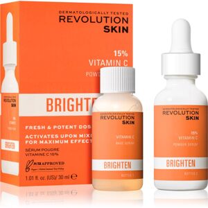 Revolution Skincare Brighten 15% VItamin C dvojzložkové sérum pre rozjasnenie pleti 30 ml
