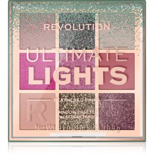 Makeup Revolution Ultimate Lights paletka očných tieňov odtieň Pinks 8,1 g