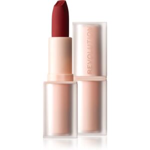 Makeup Revolution Lip Allure Soft Satin Lipstick krémový rúž so saténovým finišom odtieň CEO Brick Red 3,2 g