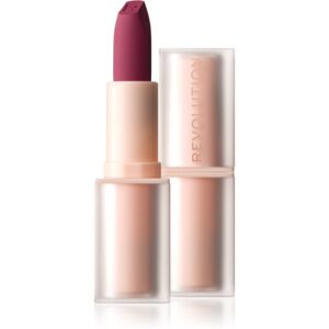 Makeup Revolution Lip Allure Soft Satin Lipstick krémový rúž so saténovým finišom odtieň Berry Boss 3,2 g
