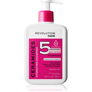 Revolution Haircare 5 Ceramides + Hyaluronic Acid hydratačný šampón s ceramidmi 236 ml