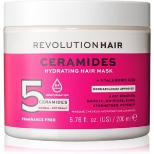 Revolution Haircare 5 Ceramides + Hyaluronic Acid hydratačná maska na vlasy s ceramidmi 200 ml