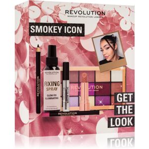 Makeup Revolution Get The Look Smokey Icon darčeková sada (pre dokonalý vzhľad)
