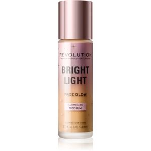 Makeup Revolution Bright Light rozjasňujúci tónovací fluid odtieň Illuminate Medium 23 ml