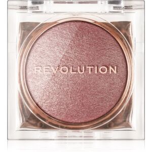 Makeup Revolution Beam Bright kompaktný púdrový rozjasňovač odtieň Pink Seduction 2,45 g