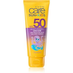 Avon Care Sun + Kids opaľovací krém pre deti SPF 50 vodeodolný 75 ml