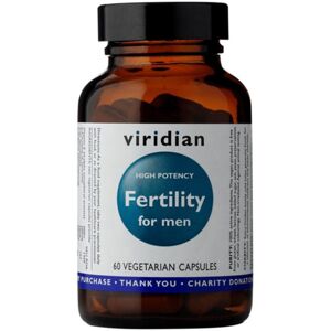 Viridian Nutrition Fertility for Men podpora potencie a vitality pre mužov 60 ks