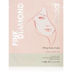 Rodial Pink Diamond Lifting Face Mask liftingová plátenná maska 20 g