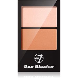 W7 Cosmetics Duo Blusher lícenka so štetčekom odtieň 03 7 g