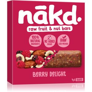 NAKD Berry Delight set ovocných tyčiniek s orechmi 4x35 g