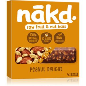 NAKD Peanut Delight set ovocných tyčiniek s orechmi 4x35 g