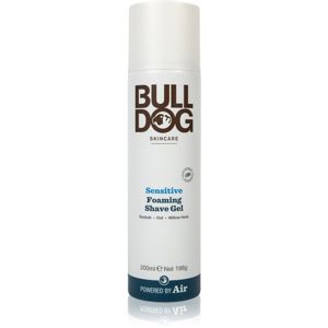 Bulldog Sensitive Foaming Shave Gel gél na holenie pre citlivú pleť 200 ml