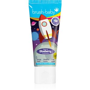 Brush Baby Rocket detská zubná pasta čučoriedka 50 ml