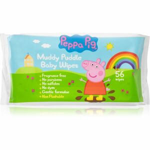 Peppa Pig Wipes vlhčené čistiace obrúsky pre deti 56 ks